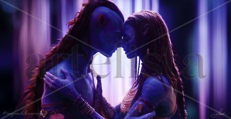 Jake Sully y Neytiri