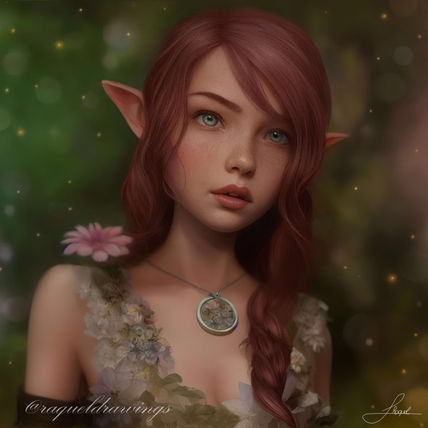 Retrato de una hada