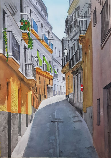 Calle Merced Watercolour Paper Others