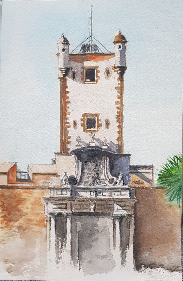 Cadiz, puertas de tierra