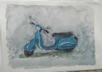 Vespa de papel