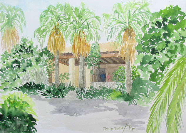 cortijo Watercolour Paper Landscaping