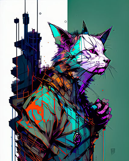 Human cat