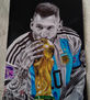 RETRATO MESSI WORLD CUP