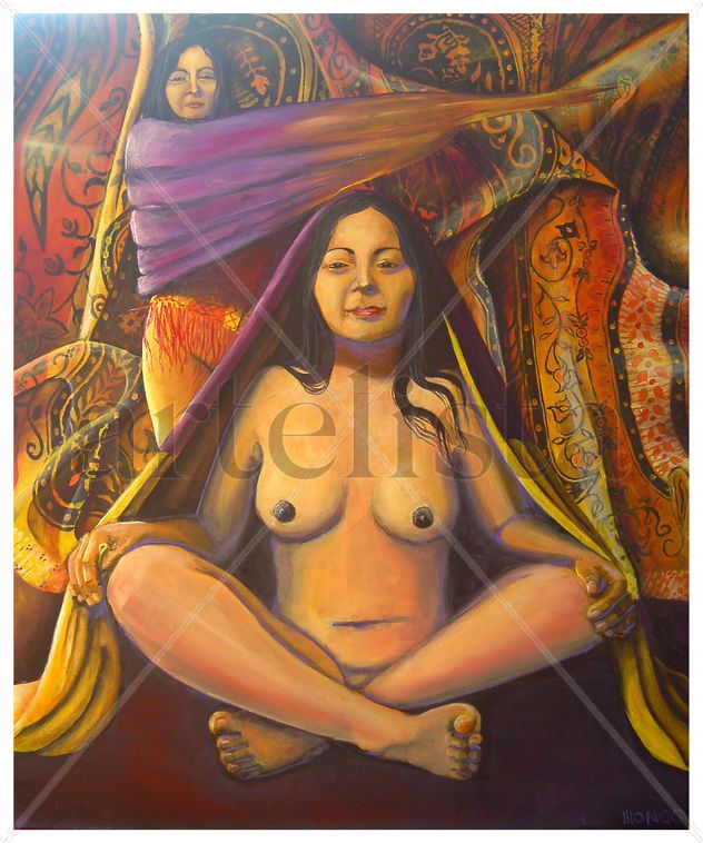 La dama de la pachmina