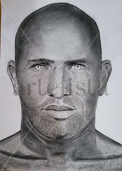 Retrato kelly Slater Grafito