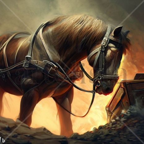 Caballo minero