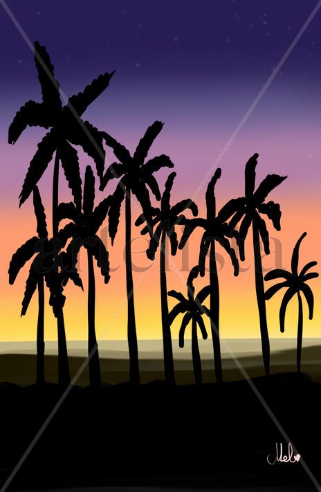 Sunset orange