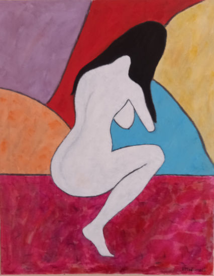 Woman1 Oil Canvas Nude Paintings