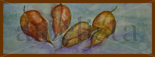 Las hojas perdidas Watercolour Paper Landscaping