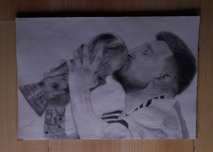 Dibujo de messi