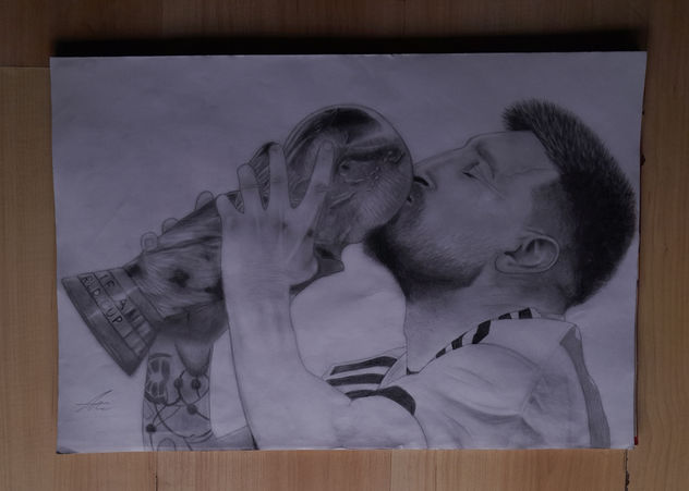 Dibujo de messi