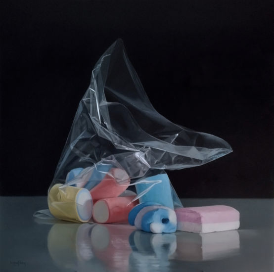 Bolsa con dulces I Oil Canvas Still Life Paintings