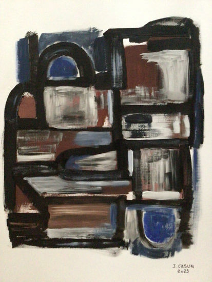 Abstracto #4 Acrylic Paper Others