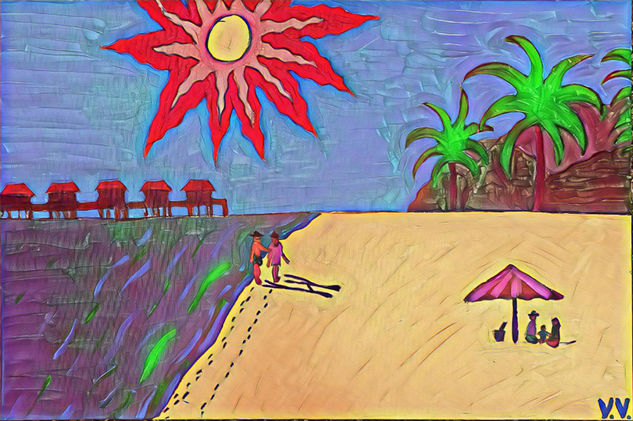 Paraíso Acrylic Canvas Landscaping