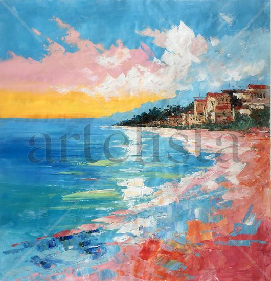 Seascape 1231 Acrylic Canvas Landscaping