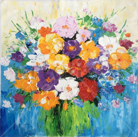 Floral in vase 1232
