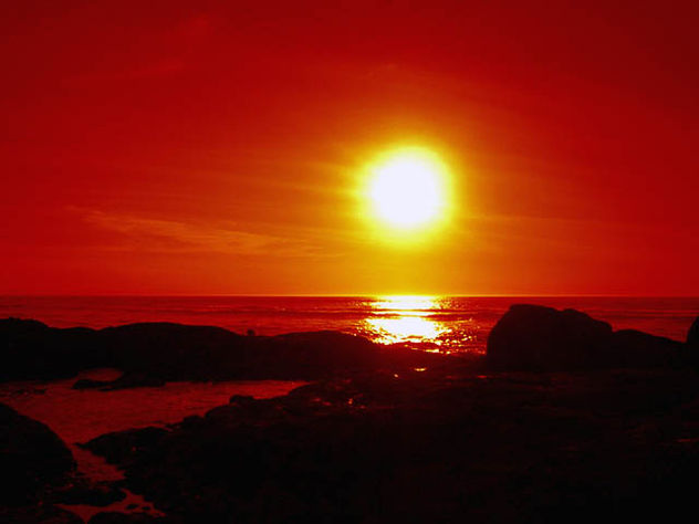 atardecer