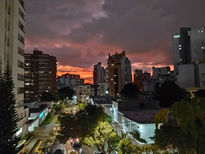 Atardecer en rojo