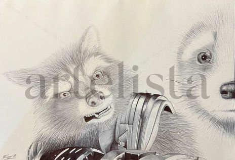Ilustracion avenger...