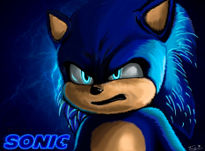 Ilustracion sonic