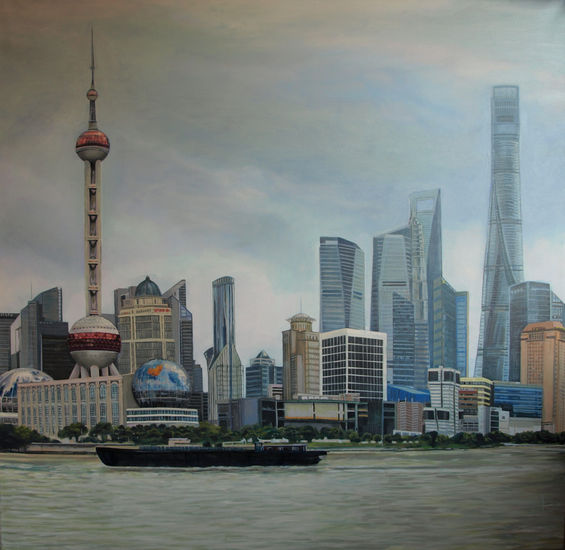 Huangpu shanghai Oil Canvas Landscaping