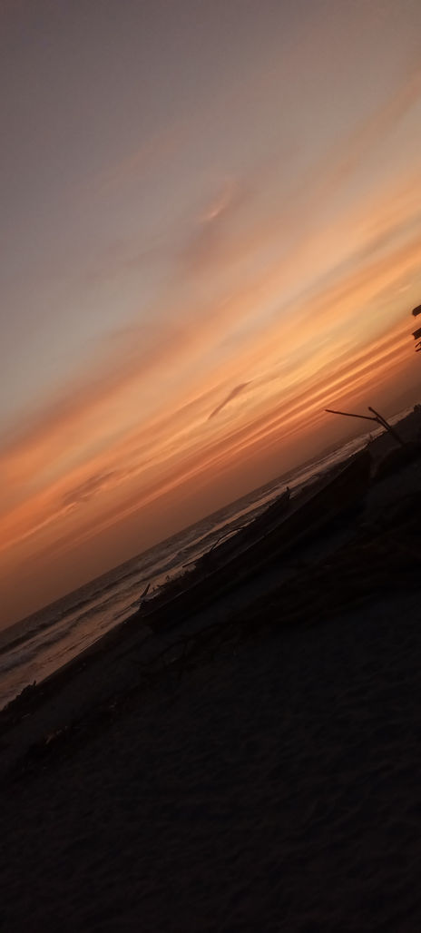 El atardecer de mi...