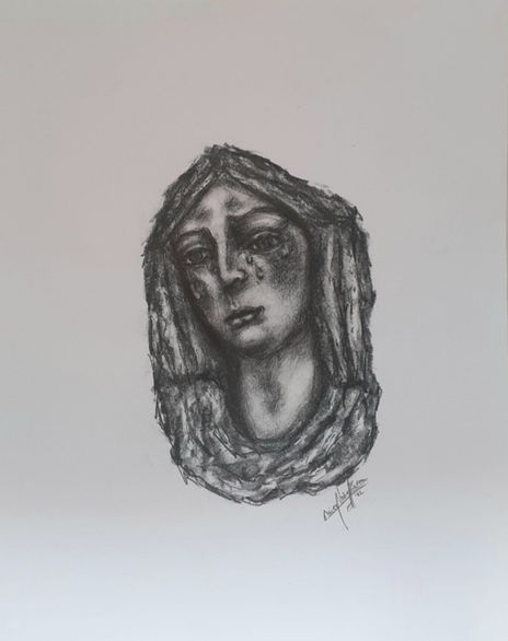 Dibujo a grafito de...