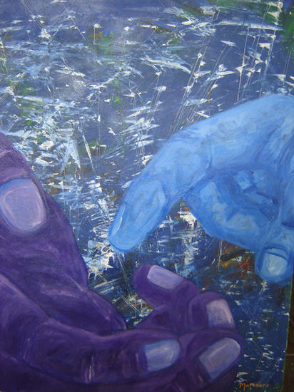 TOQUE AZUL Acrylic Canvas Others