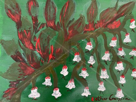 Flores y hojas