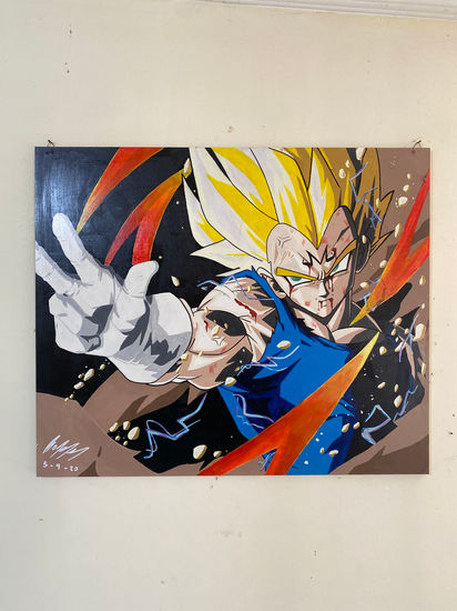 Majim Vegeta Acrílico Tabla Otros