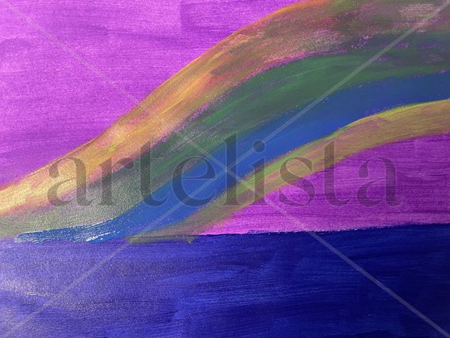 Arco iris Acrylic Paper Landscaping