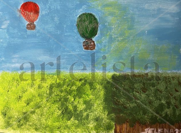 Globos Acrylic Paper Landscaping