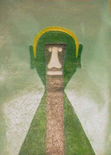 Cabeza en verde