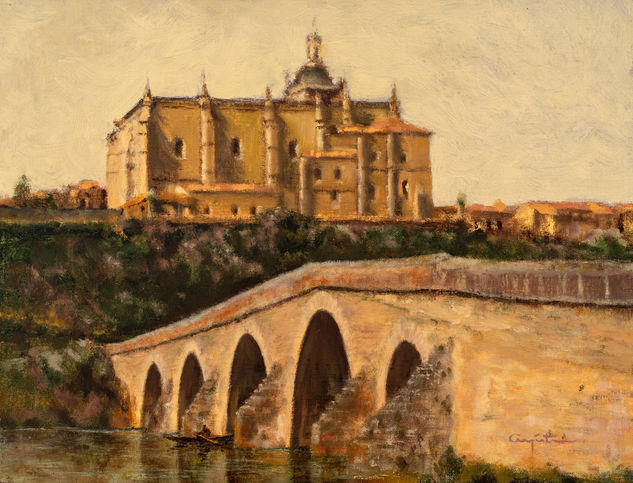 PUENTE VIEJO Oil Paper Landscaping