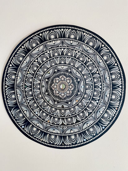 Mandala black&white Acrylic Panel Others