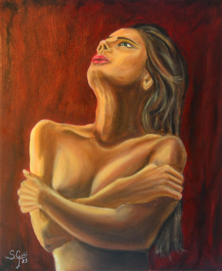 Piel femenina 19 Oil Canvas Nude Paintings