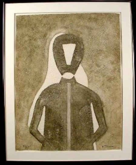 Personaje en Gris