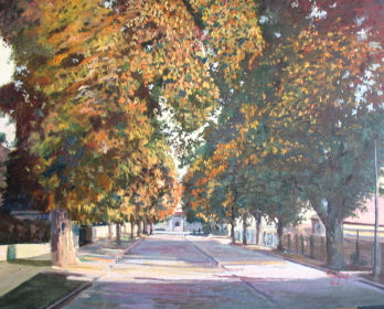 Calle Montaña Oil Canvas Others