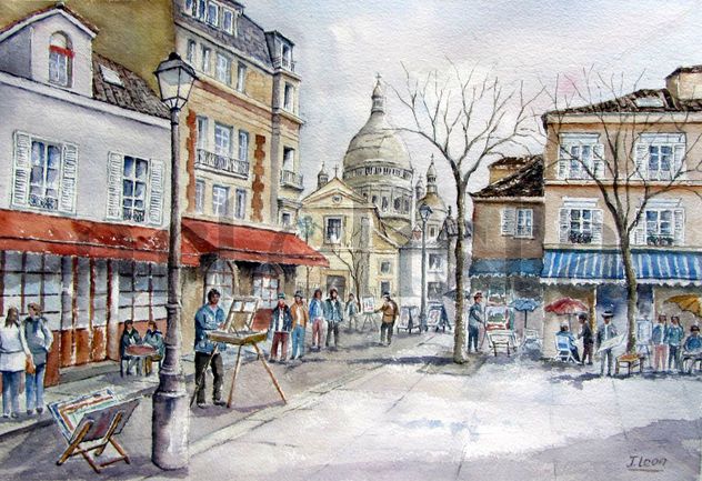 Plaza du Tertre ( París)