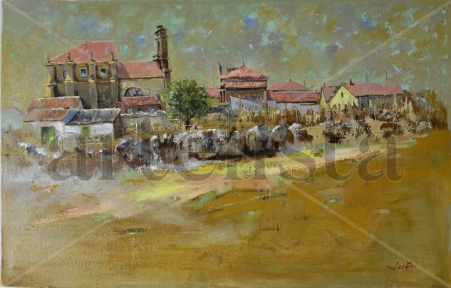 Urueña Oil Canvas Landscaping