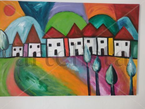Pueblito colorido