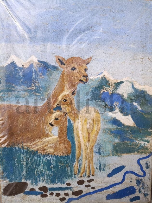 Paisaje con vicuñas (pintura)