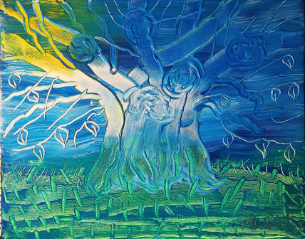Árbol soleado