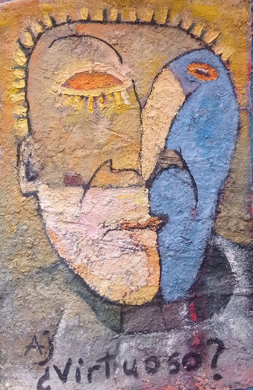 SIGNO ENIGMÁTICO Óleo Lienzo Retrato