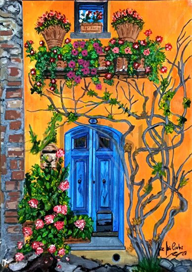 Tradiciones Acrylic Canvas Landscaping