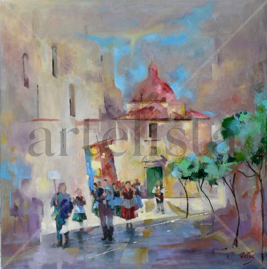 Camaraes Oil Canvas Landscaping