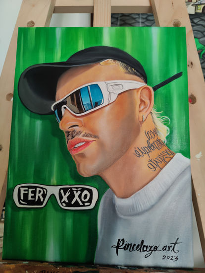 FEID FERXXO Oil Canvas Portrait