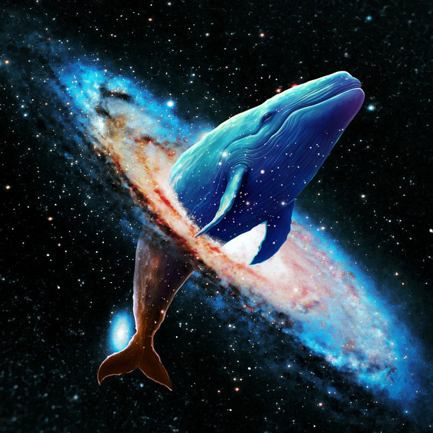 Una ballena muy galáctica