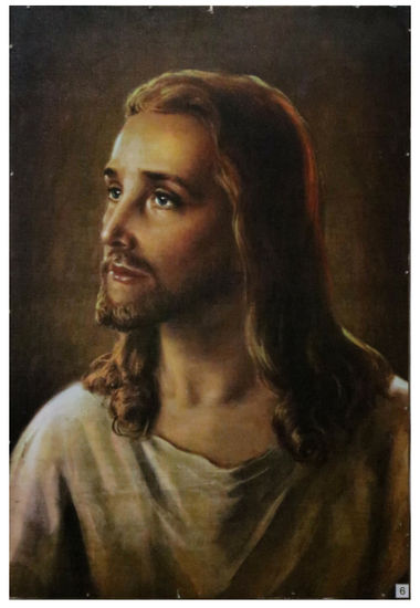 Jesús de Nazaret Oil Canvas Portrait